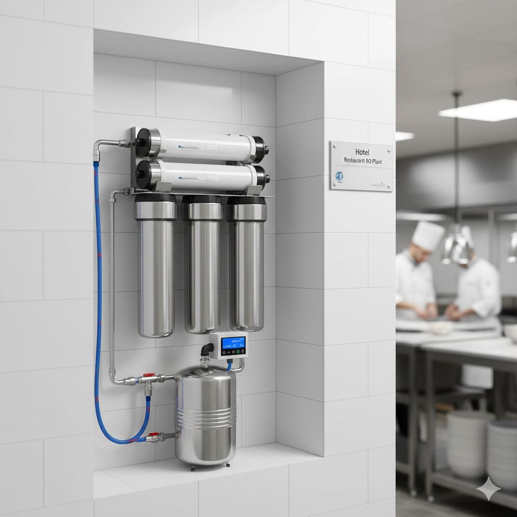 Water softener for small Homes and Villa